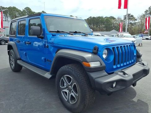 Used 2021 Jeep Wrangler Unlimited Sport image 1