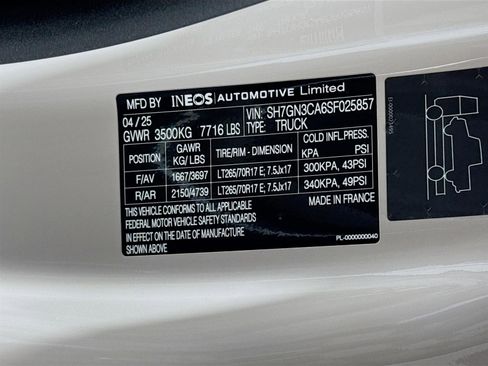 Used 2025 INEOS Grenadier Trialmaster Edition image 30