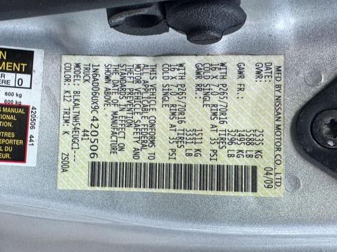 Used 2009 Nissan Frontier SE w/ SE Value Truck Pkg image 31