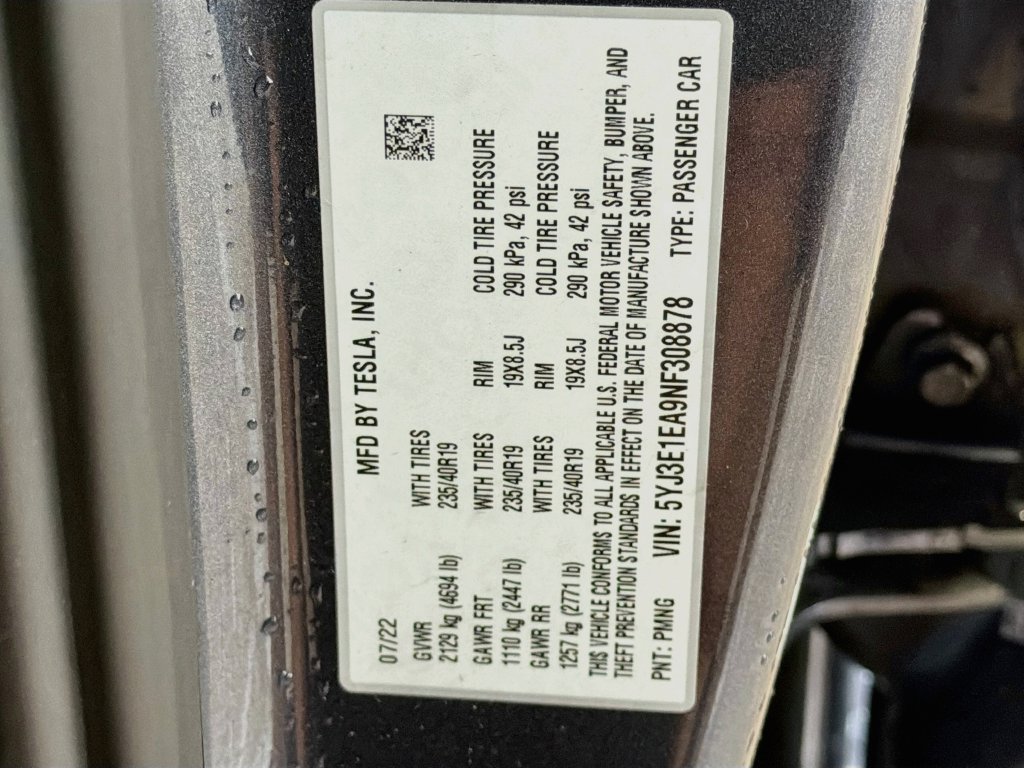 Used 2022 Tesla Model 3 RWD image 39