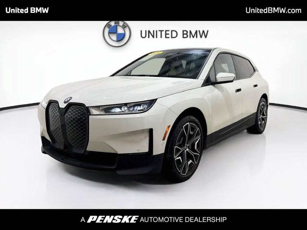 Certified 2024 BMW iX xDrive50 AWD/4WD image 1
