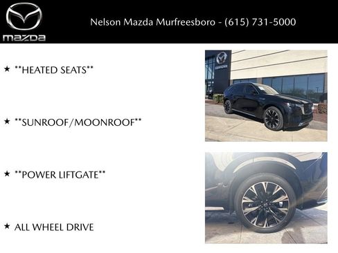 Certified 2024 MAZDA CX-90 3.3 Turbo S w/ Premium Plus image 32