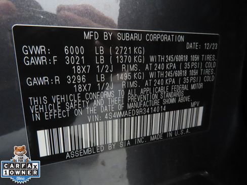 Certified 2024 Subaru Ascent Premium w/ Convenience Package image 30