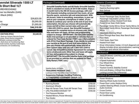 Used 2014 Chevrolet Silverado 1500 LT w/ All Star Edition AWD/4WD image 34