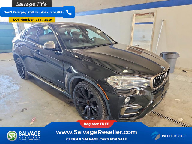 Used 2018 BMW X6 sDrive35i w/ Premium Package RWD image 5