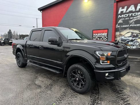 Used 2015 Ford F150 Lariat w/ Equipment Group 501A Mid image 1