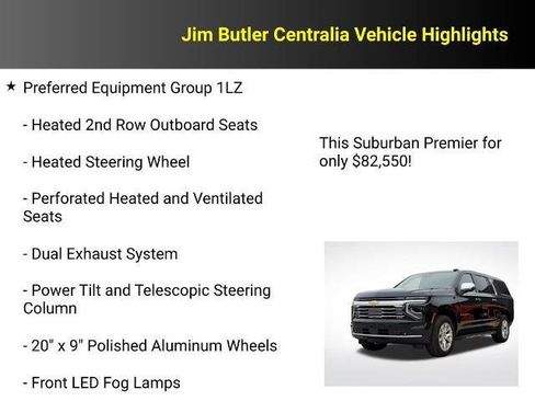 New 2026 Chevrolet Suburban Premier image 20