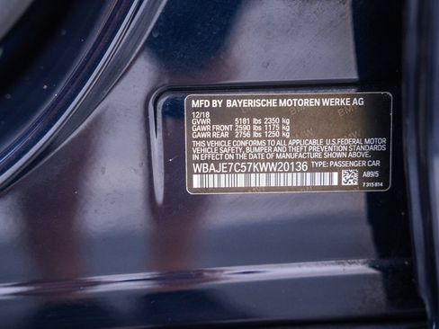 Used 2019 BMW 540i xDrive w/ Convenience Package AWD/4WD image 46