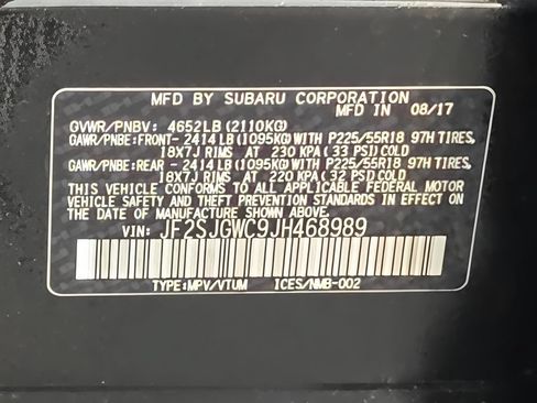 Used 2018 Subaru Forester 2.0XT Touring AWD/4WD image 52