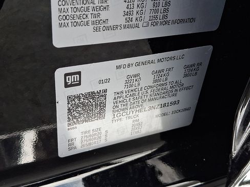 Certified 2022 Chevrolet Silverado 1500 High Country image 29