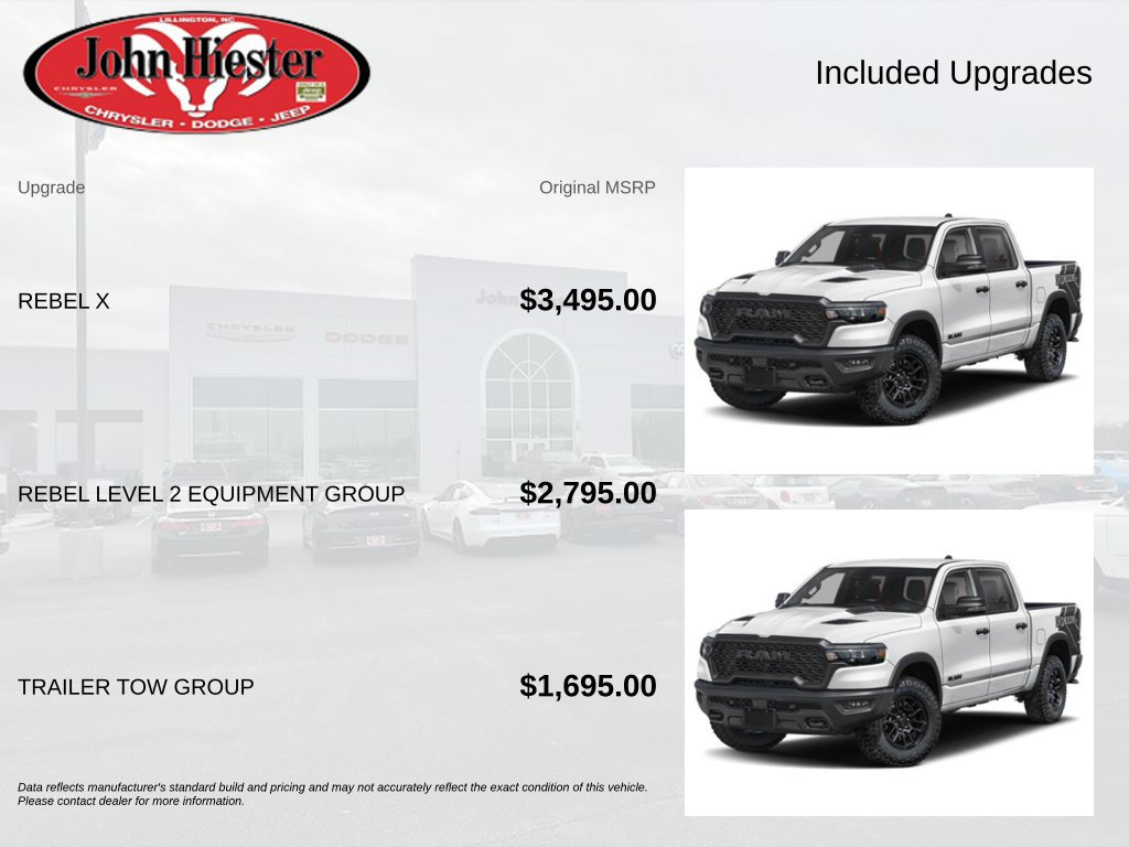 Used 2025 RAM 1500 Rebel w/ Rebel Level 2 Equipment Group AWD/4WD image 4