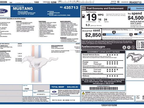 Used 2024 Ford Mustang GT RWD image 39