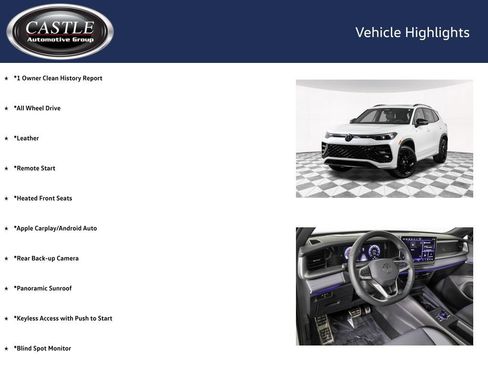 Used 2025 Volkswagen Tiguan SE R-Line AWD/4WD image 3