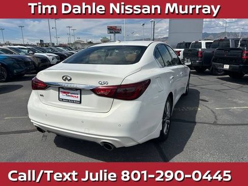 Used 2023 INFINITI Q50 Luxe w/ Cargo Package AWD/4WD image 11