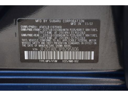 Certified 2023 Subaru Crosstrek 2.0i image 24