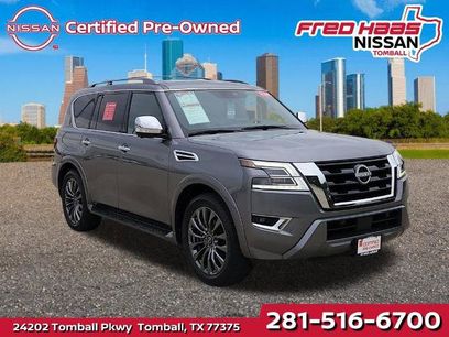 Certified 2024 Nissan Armada Platinum w/ Captain's Chairs Package