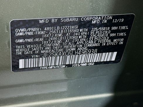 Used 2020 Subaru Forester Touring w/ Popular Package #2 image 12