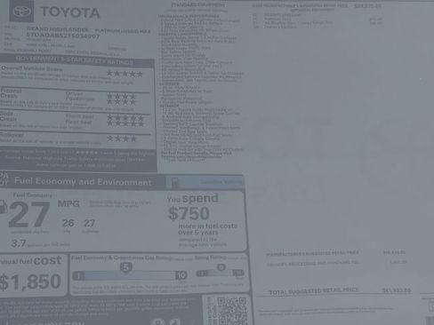 New 2026 Toyota Grand Highlander AWD Hybrid image 27