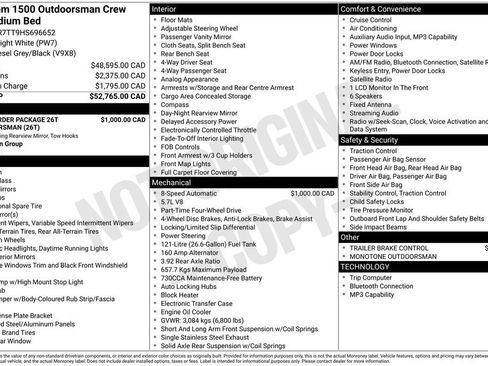 Used 2017 RAM 1500 Outdoorsman image 4
