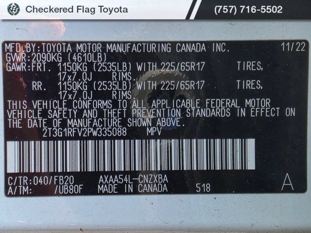 Used 2023 Toyota RAV4 LE AWD/4WD image 20