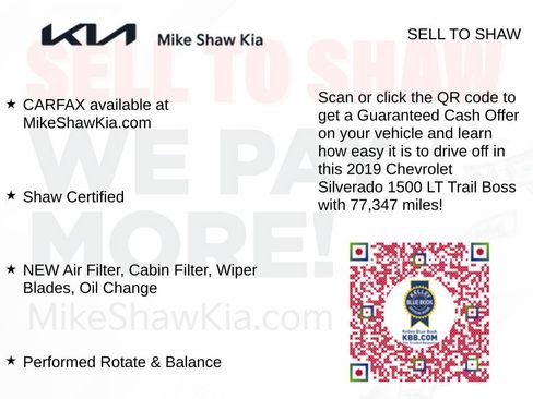 Used 2019 Chevrolet Silverado 1500 LT Trail Boss AWD/4WD image 13