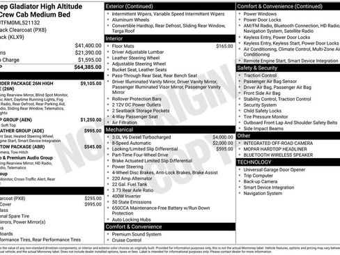 Used 2021 Jeep Gladiator Overland AWD/4WD image 6