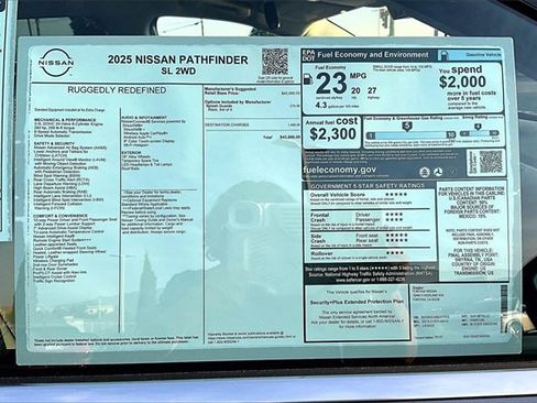 New 2025 Nissan Pathfinder SL image 14