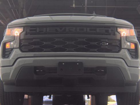 Used 2024 Chevrolet Silverado 1500 Custom w/ Dark Appearance Package AWD/4WD image 2