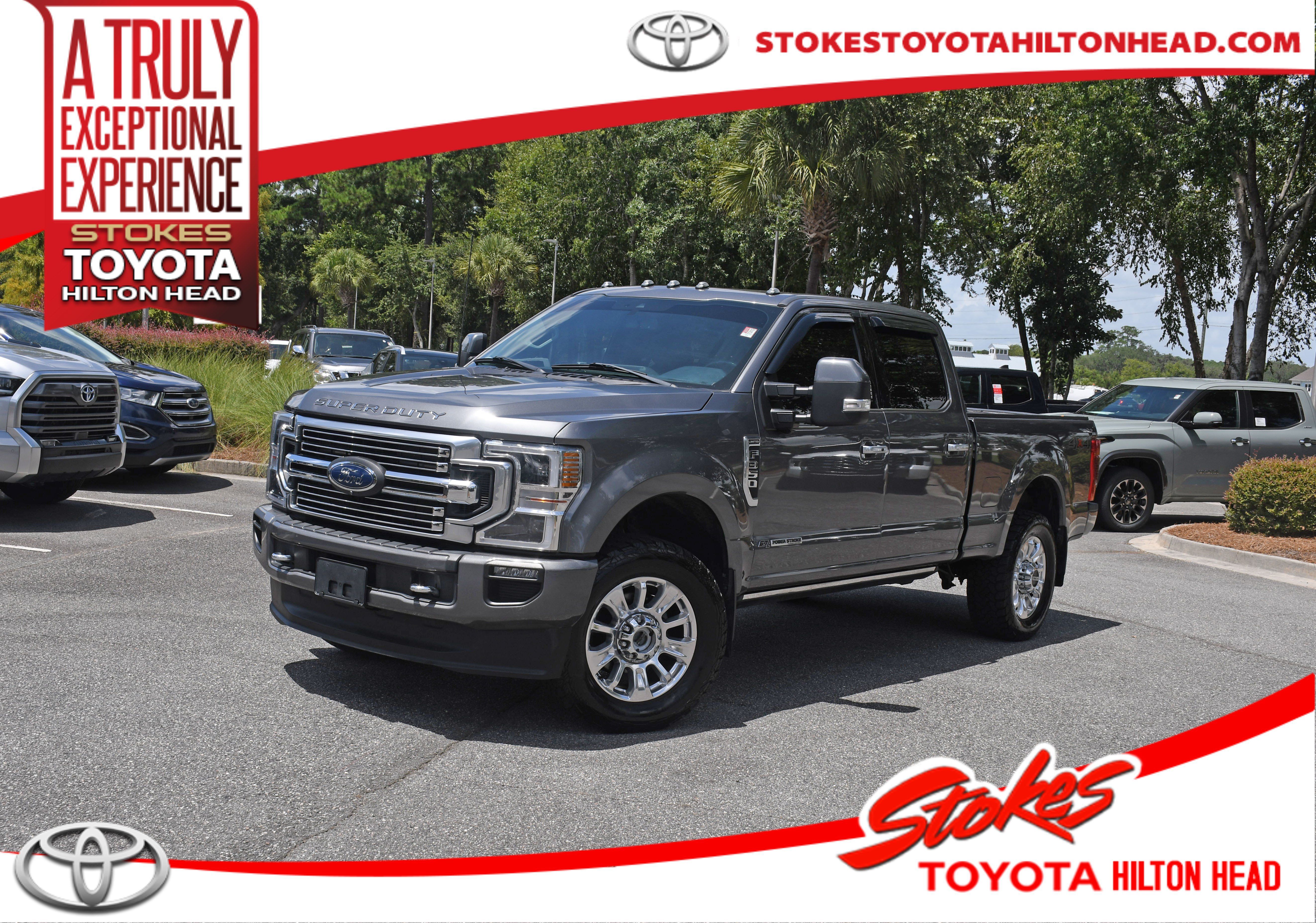 Used 2022 Ford F350 Limited w/ Snow Plow Prep Package AWD/4WD image 1