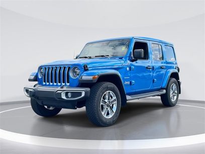 Used 2022 Jeep Wrangler Unlimited Sahara w/ LED Lighting Group