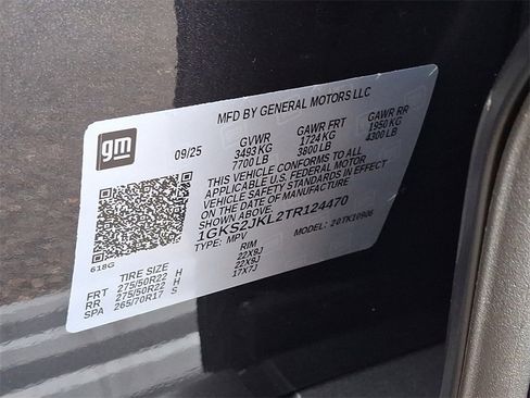 New 2026 GMC Yukon XL Denali w/ Sun & Power Step Package image 17