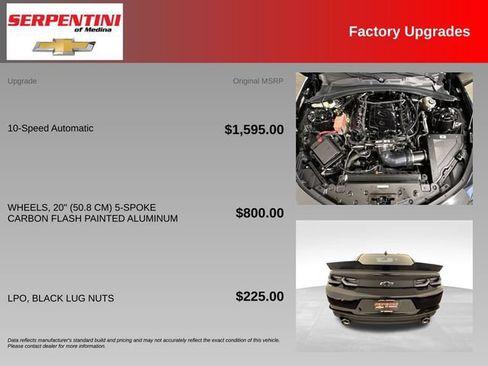 Used 2021 Chevrolet Camaro LT RWD image 5