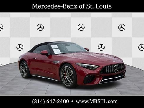 Certified 2022 Mercedes-Benz SL 55 AMG 4MATIC image 1