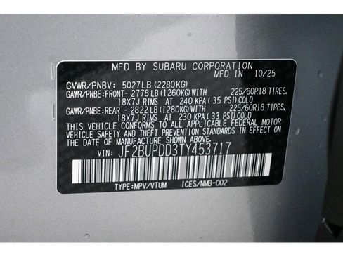 New 2026 Subaru Outback Limited image 35