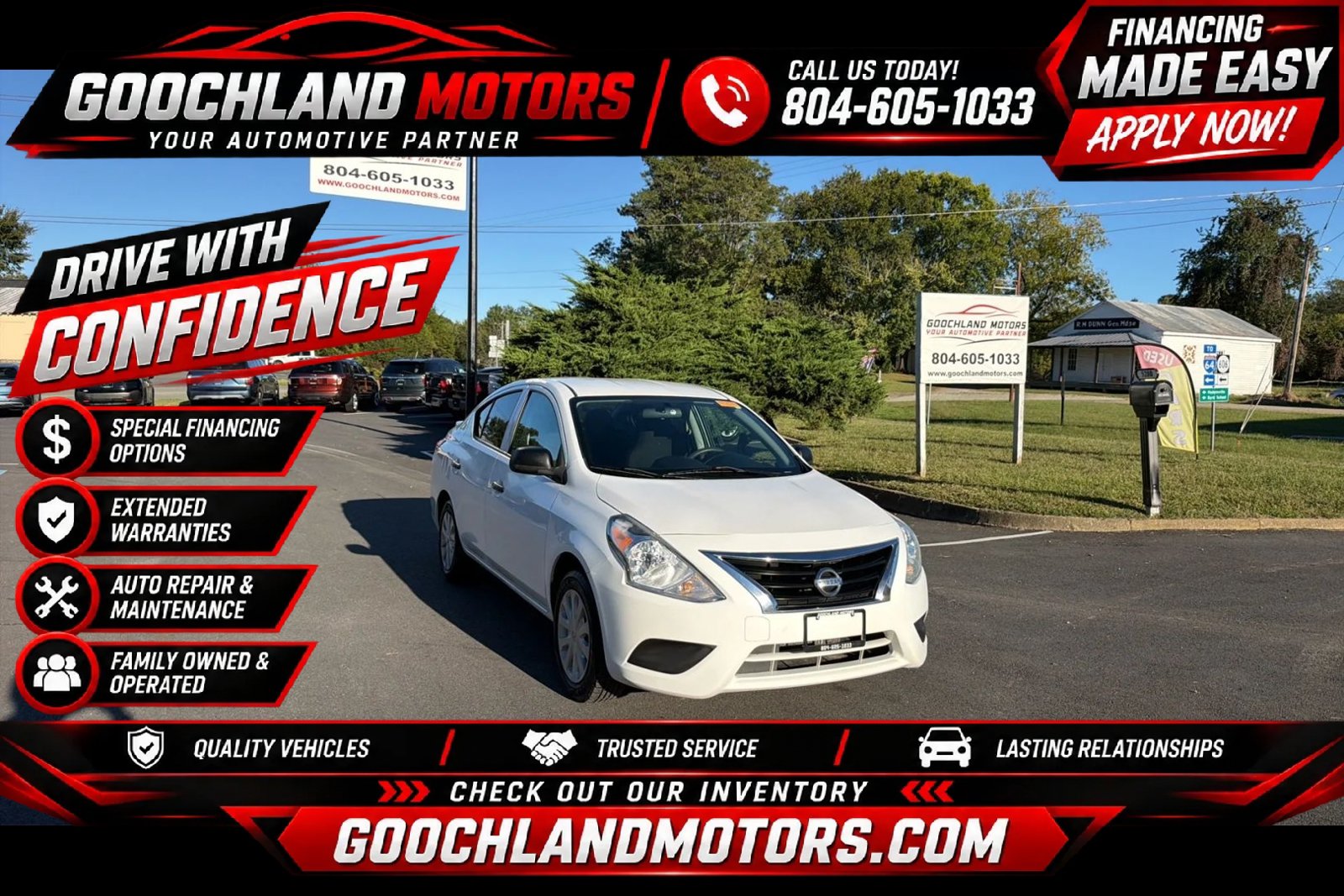 Used 2015 Nissan Versa S Plus FWD image 1