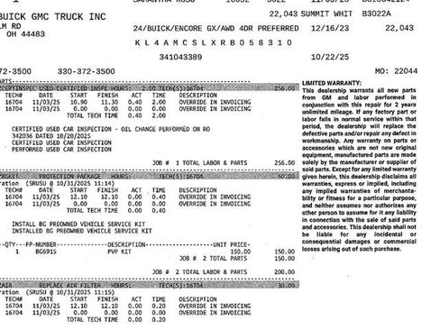Certified 2024 Buick Encore GX Preferred image 2