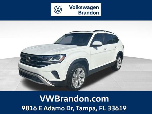 Used 2021 Volkswagen Atlas SE w/ Panoramic Sunroof Package image 1