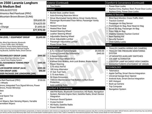Used 2020 RAM 2500 Limited image 27
