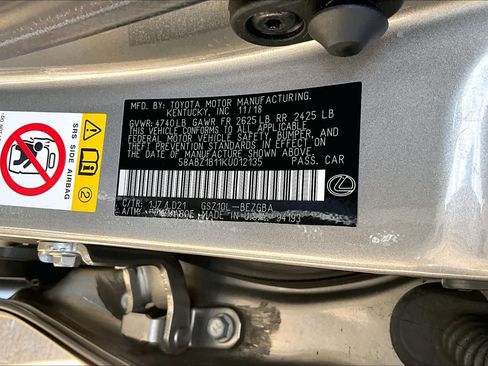 Used 2019 Lexus ES 350 w/ Premium Package FWD image 37