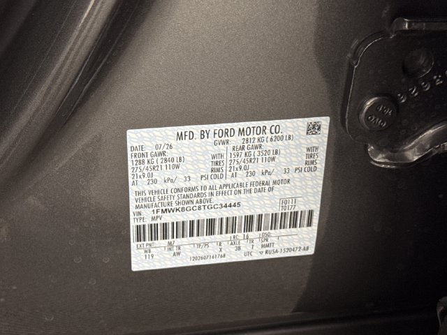 New 2026 Ford Explorer ST w/ Sun And Sound Package AWD/4WD image 27