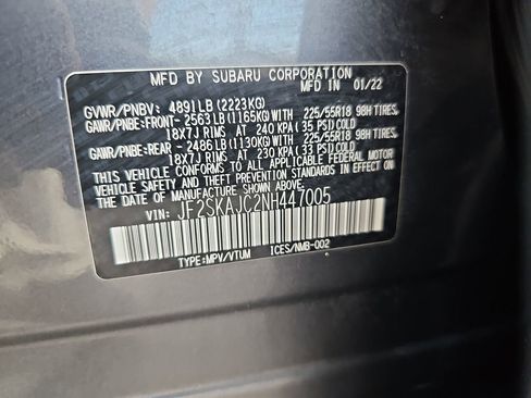 Used 2022 Subaru Forester Sport w/ Popular Package #3 AWD/4WD image 25