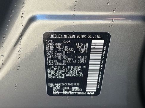 New 2026 INFINITI QX80 Autograph w/ Premium Cargo Package image 23