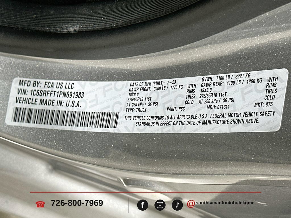 Used 2023 RAM 1500 Lone Star AWD/4WD image 32