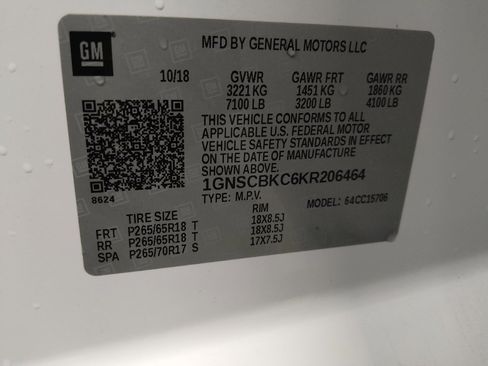 Used 2019 Chevrolet Tahoe LT RWD image 33