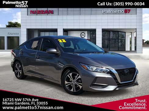 Used 2022 Nissan Sentra SV w/ All-Weather Package FWD image 1