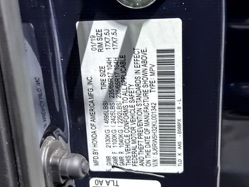 Used 2019 Honda CR-V LX image 20