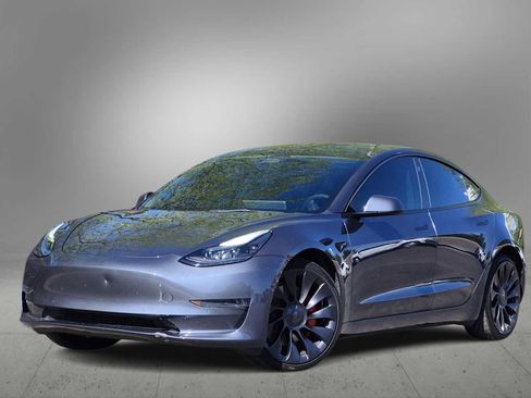 Used 2022 Tesla Model 3 Performance AWD/4WD image 1