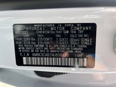 Used 2022 Hyundai Kona SEL w/ Convenience Package AWD/4WD image 17