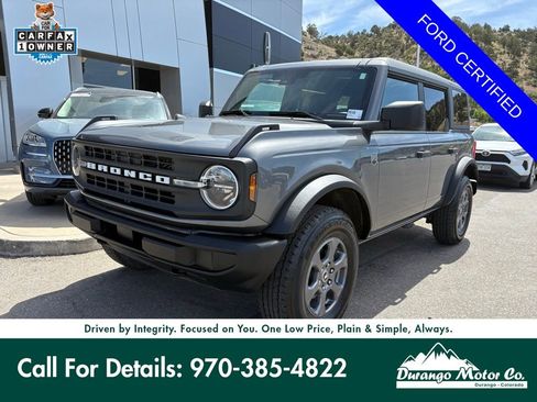 Certified 2025 Ford Bronco Big Bend AWD/4WD image 1