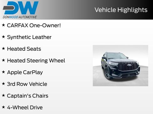 Used 2025 Ford Explorer ST-Line w/ ST-Line Street Pack AWD/4WD image 6